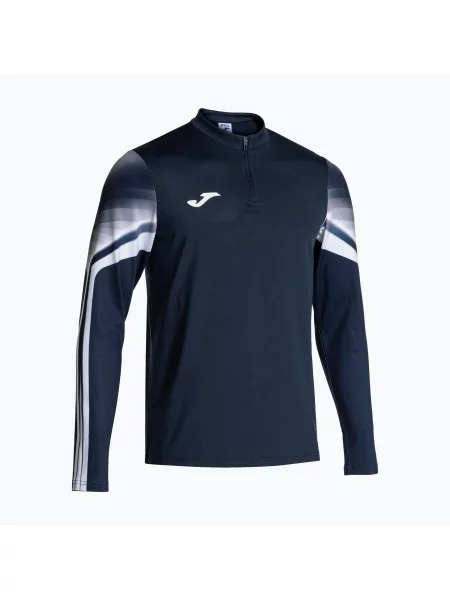 Мъжки суитшърт за бягане Joma Elite XI navy/white бяло