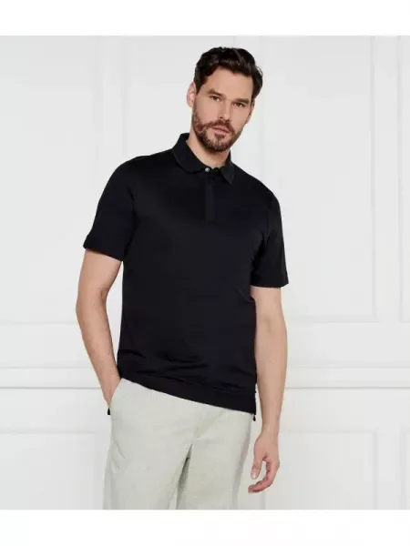 BOSS BLACK Polo P-Prout negru