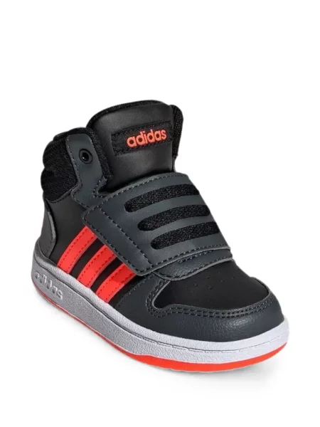 Dětské tenisky Adidas Hoops šedé