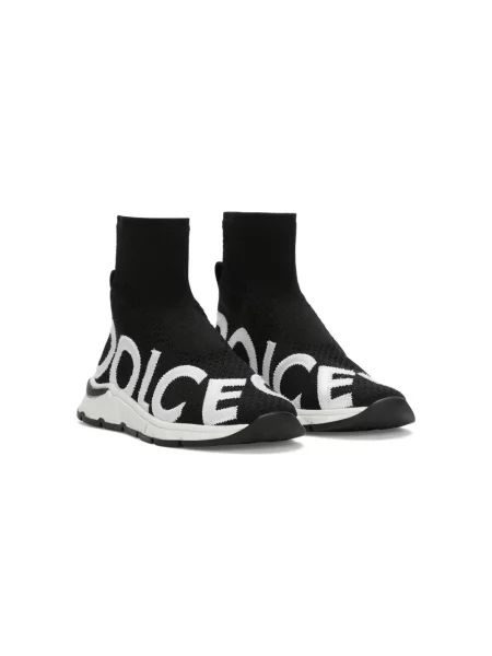 Sneakersy dziecięce Dolce And Gabbana czarne