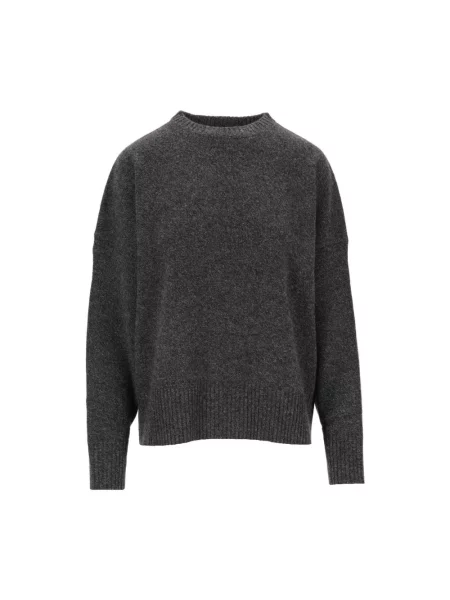 Sweter Loulou De Saison z kaszmiru szary