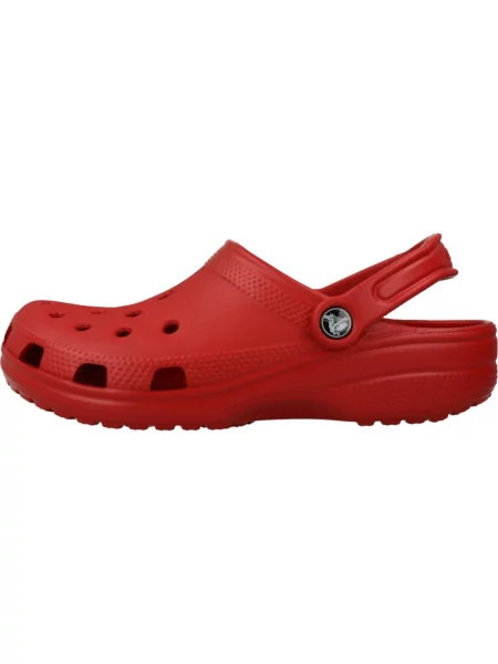 Chodaki Crocs czerwone