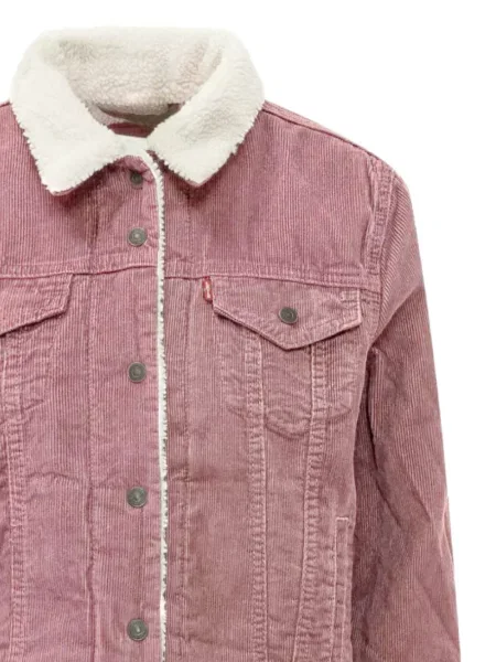 Geacă Levi's® de catifea cord roz