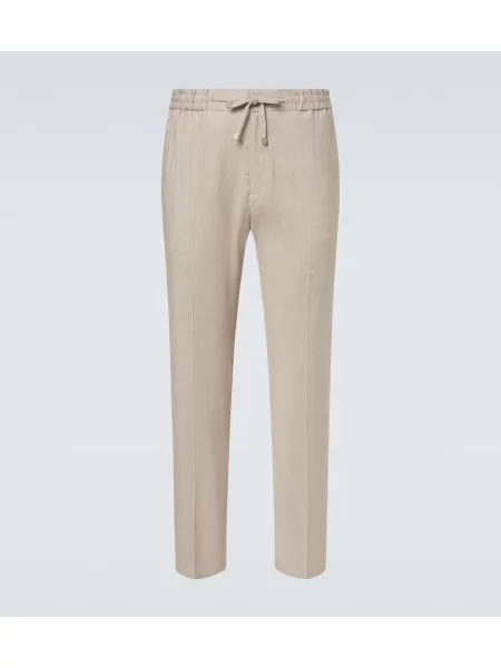 Pantaloni de trening Etro de in bej