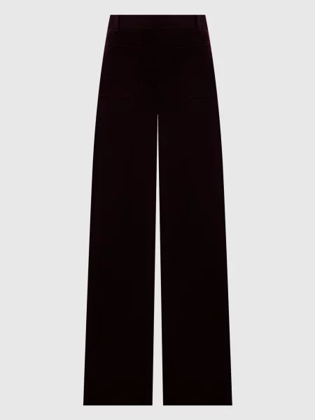 Шерстяные расклешенные брюки Victoria Beckham