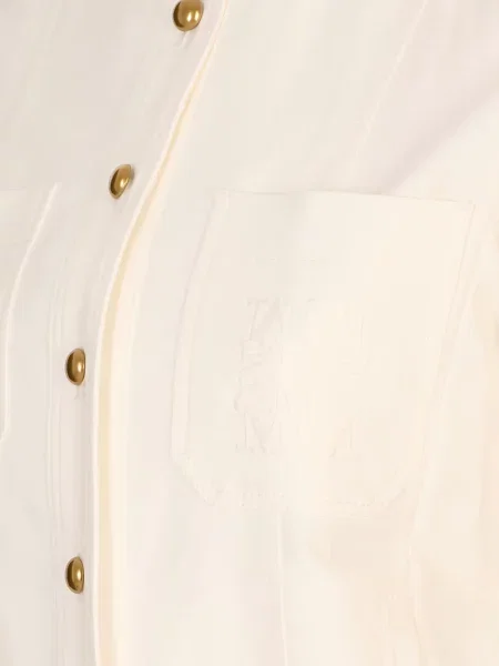 Geacă Max Mara stretch alb