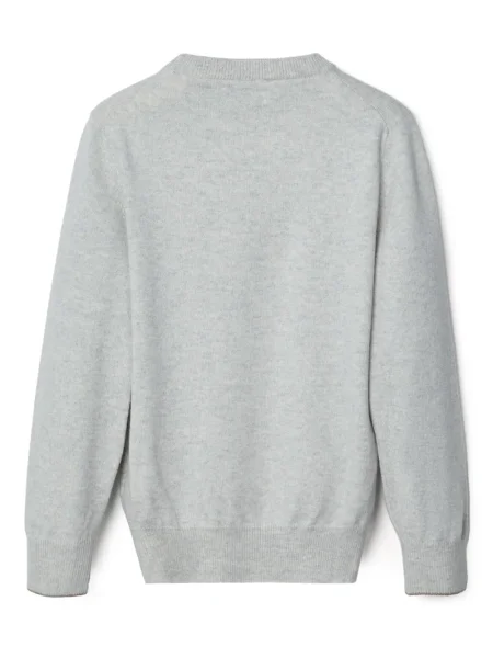 Sweter dziecięcy Brunello Cucinelli szary