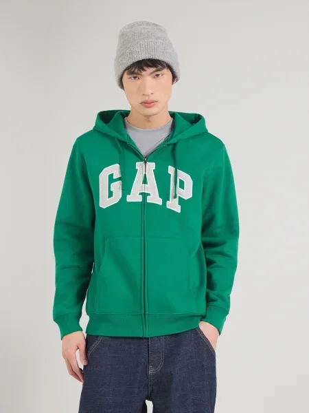 GAP Hanorac HERITAGE verde alb