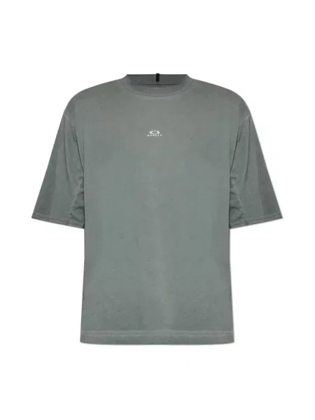 T-shirt Oakley Latitude Veil Tee Cement L szara