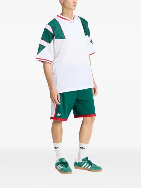 Tricou Adidas alergare cu șireturi din dantelă negru