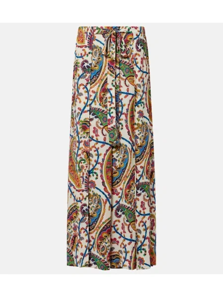 Fusta maxi Etro cu model paisley