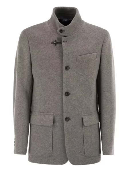 Sacou Fay de lână gri