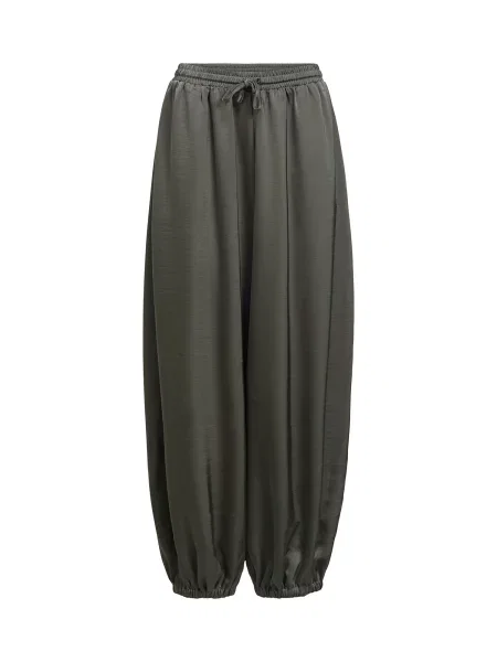 OBJECT Pantaloni largi OBJChilli închis gri