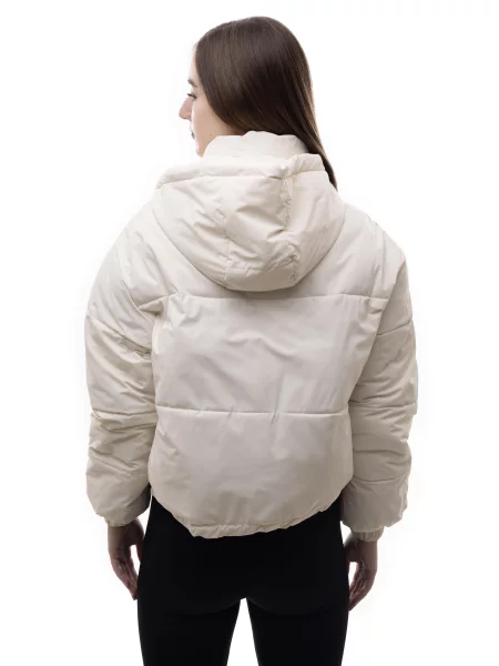 Демісезонна куртка STREAM молочний текстиль/поліестер