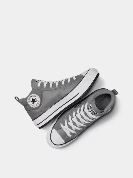 CONVERSE Кеди високі Без підкладки сірий