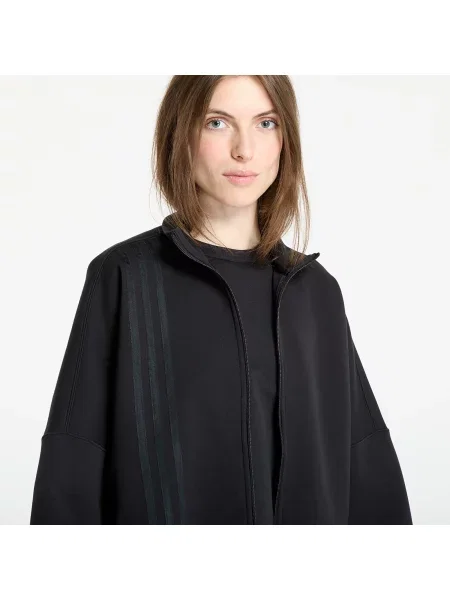 Bluza z suwakiem Off Placed z 3 paskami czarna