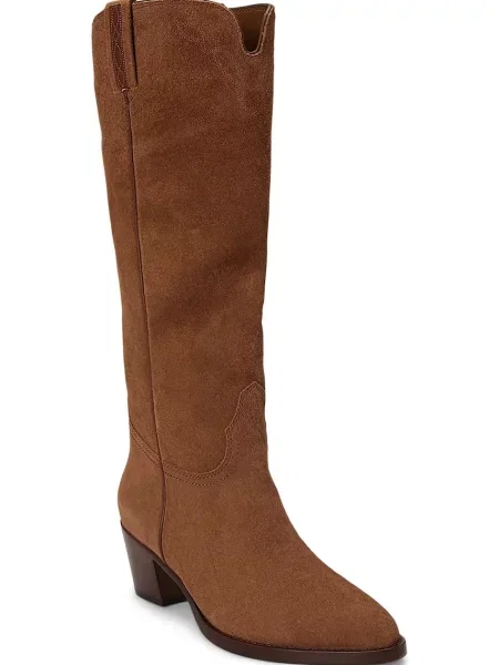 Lauren Ralph Lauren чоботи замшеві Harpher Tall
