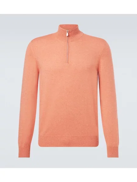 Pulover Brunello Cucinelli din cașmir roz