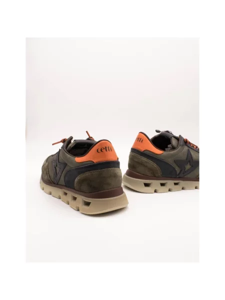 Pantofi Cetti verde