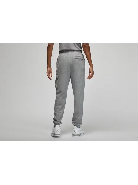 Spodnie nike air jordan jumpman fleece pants carbon heather szare