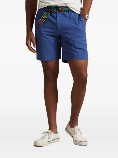 Кожена тениска Polo Ralph Lauren бродирана зелено