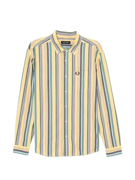 Pruhovaná košile Fred Perry žlutá