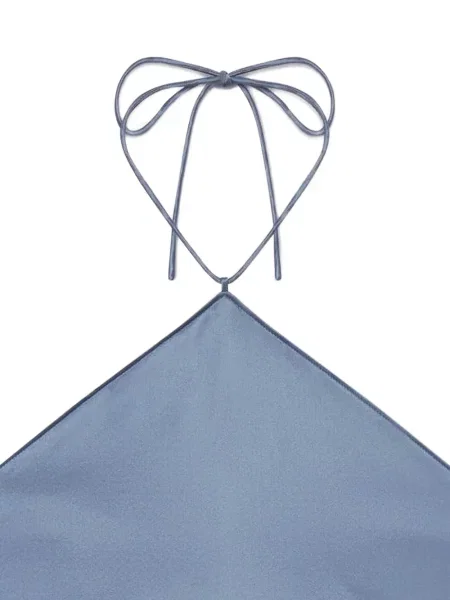 Halter nyakú felső Eterne kék