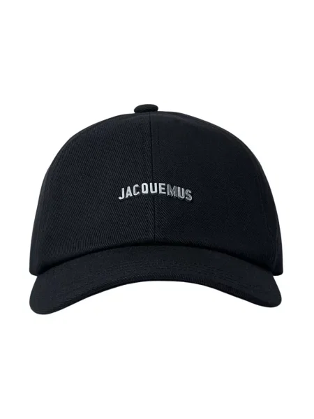 Czapka z daszkiem Jacquemus z logo czarna