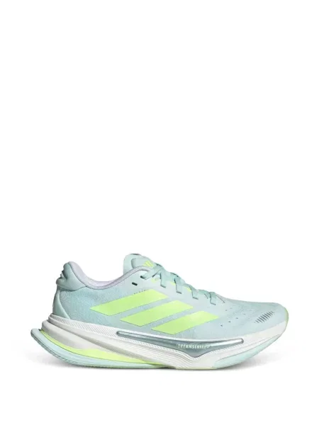 Pantaloni scurți Adidas cu șireturi din dantelă albastru