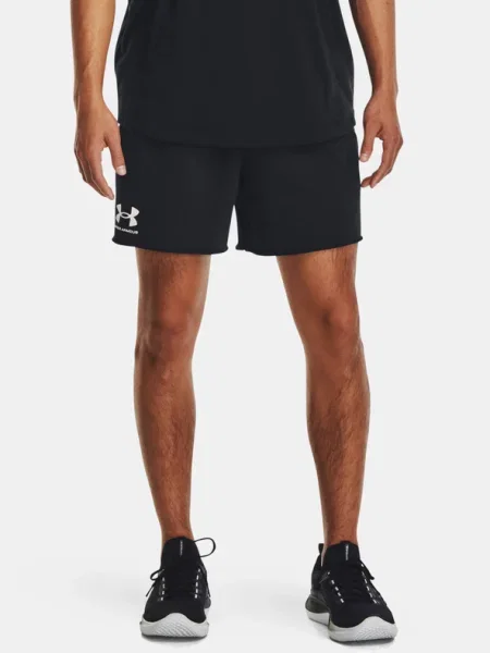 Frottír rövid rövidnadrág Under Armour fekete