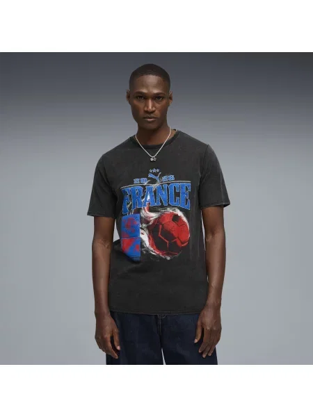 PUMA koszulka o luźnym kroju Fanpack Akcesoria S czarny