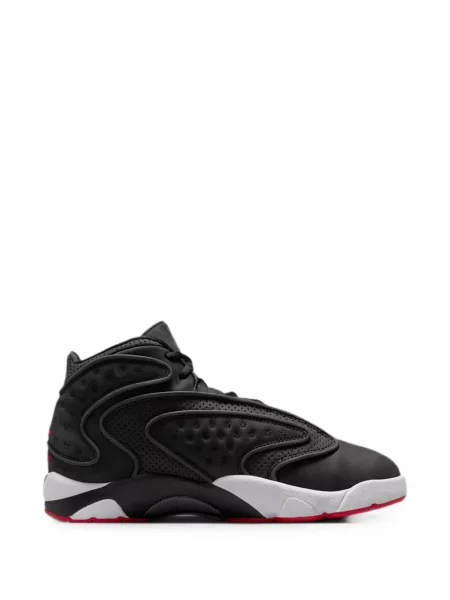 Sneakerși Jordan cu șireturi din dantelă negru