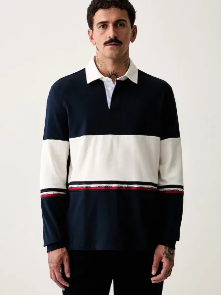 Tricou cu mânecă lungă Tommy Jeans