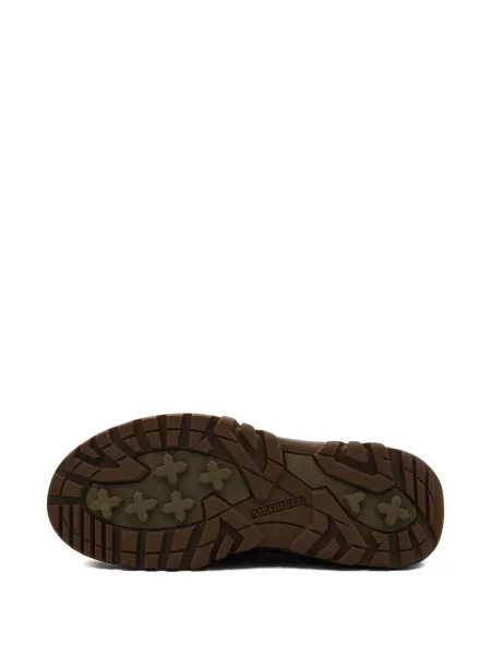 Sneakerși Merrell cu șireturi din piele maro