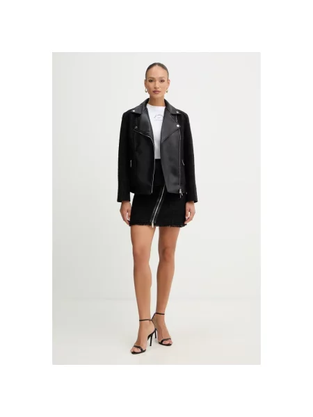 Spódnica mini Karl Lagerfeld czarna