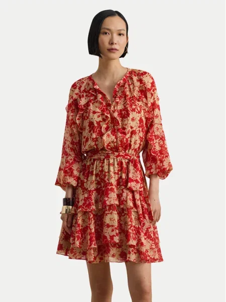 LAUREN RALPH LAUREN Літня сукня червоний