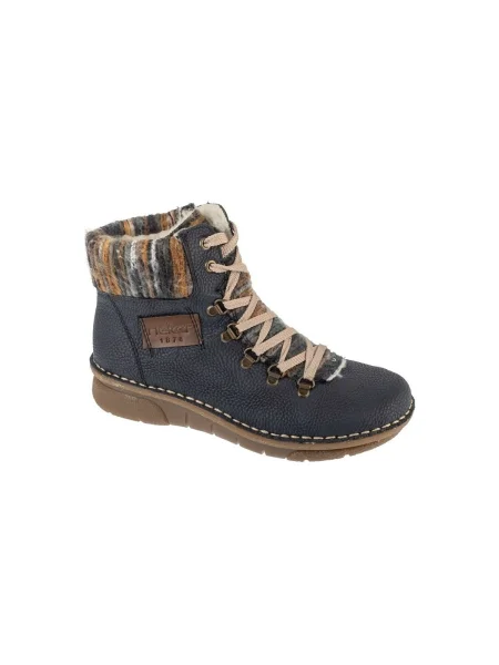 Botine Rieker albastru