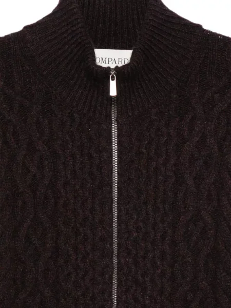 Cardigan Bompard tricotate violet