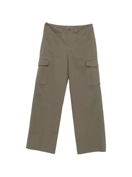 Cu centură pantaloni cargo Rier verde