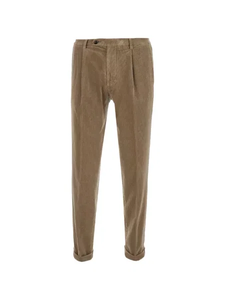 Pantaloni Michael Coal de catifea cord