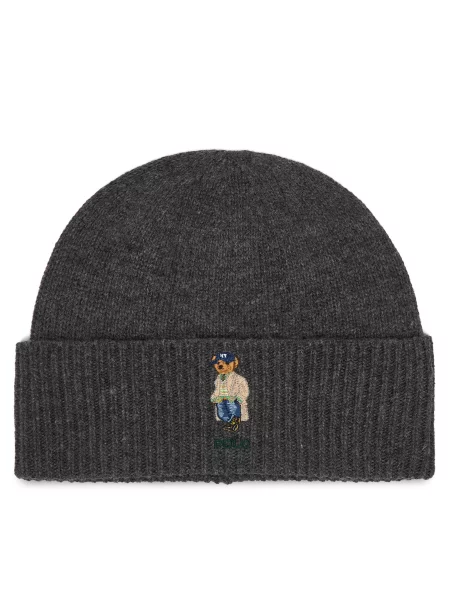 Polo Ralph Lauren Căciulă bej / bleumarin / închis gri
