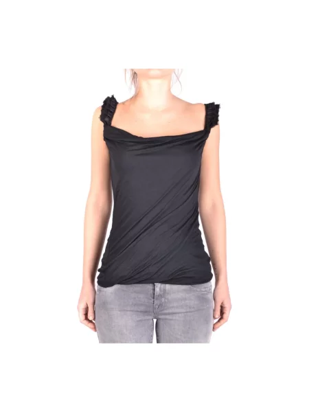 Top Dsquared2 na ramiączkach czarny