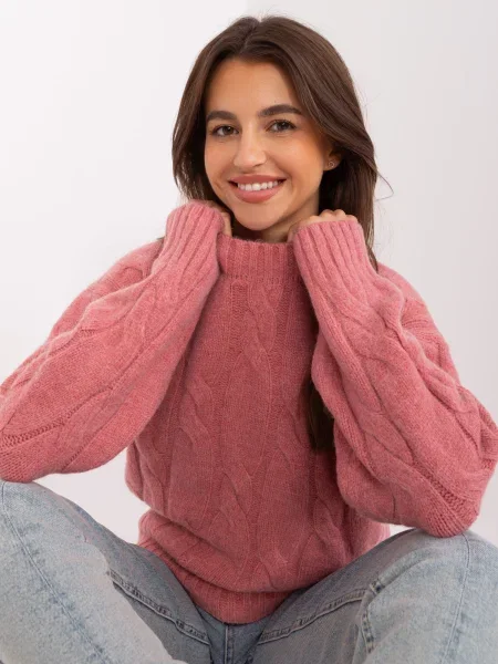 Pulover Fashionhunters roz