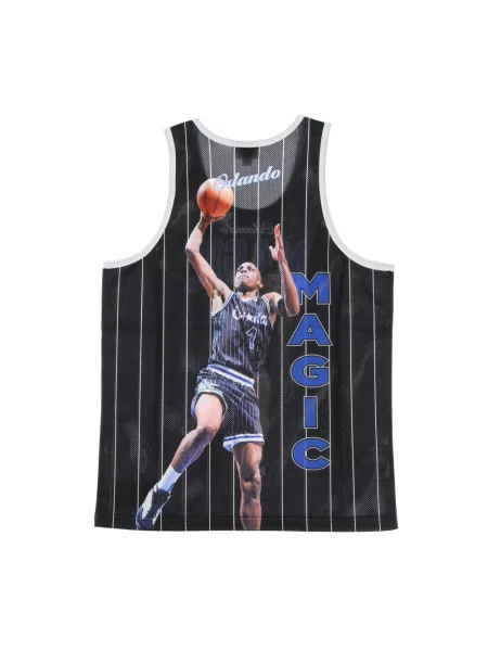 Koszulka sportowa Mitchell & Ness czarna