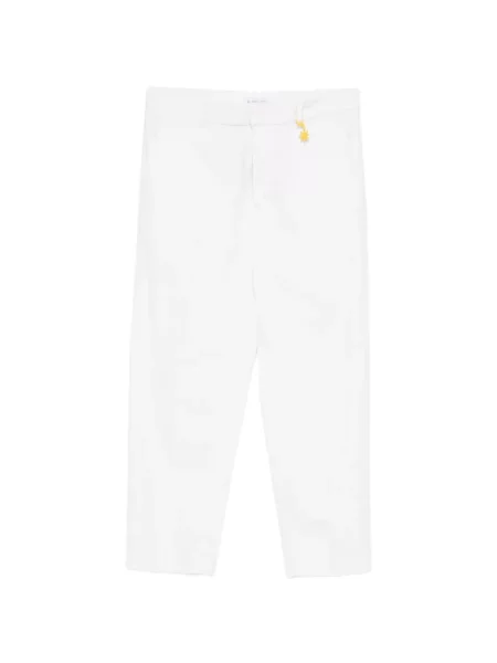 Pantaloni Manuel Ritz cu autograf alb