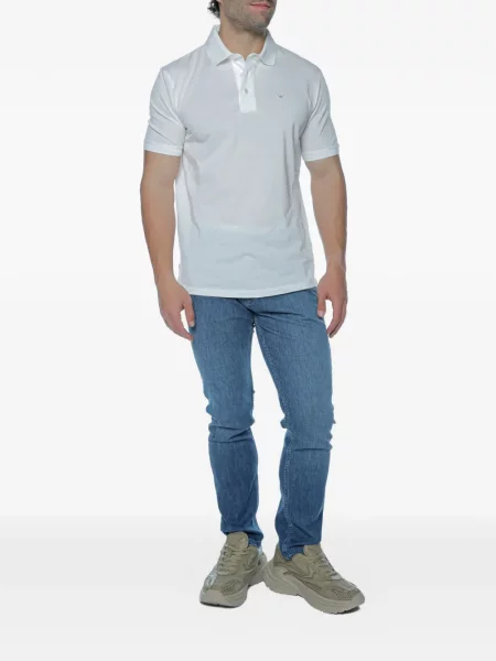 Pólóing Emporio Armani autogrammal fehér