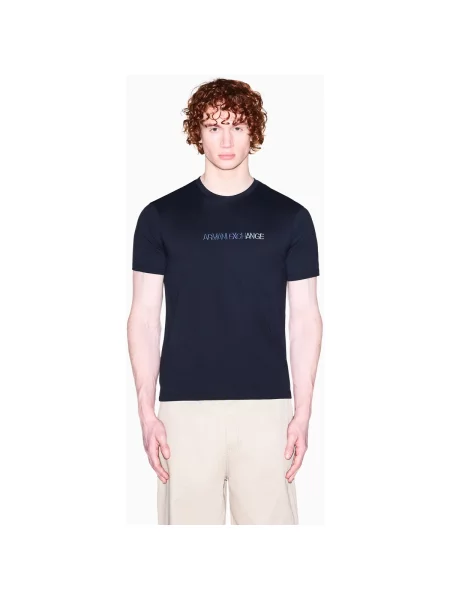 Tricou Eax albastru