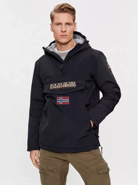Napapijri Anorák Rainforest Pocket 2 fekete