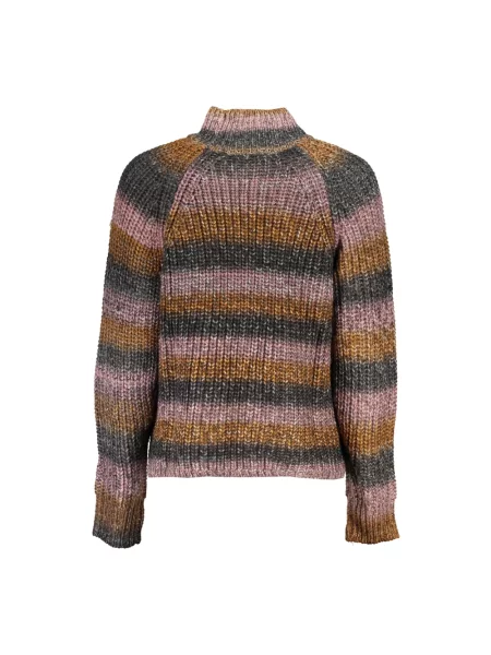 Golf Desigual z wysokim kołnierzem szary