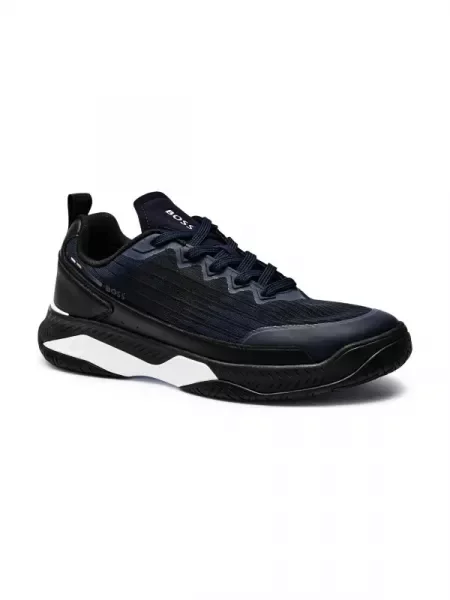 BOSS BLACK Sneakers tornacipő Courtstride_Tenn_me fekete